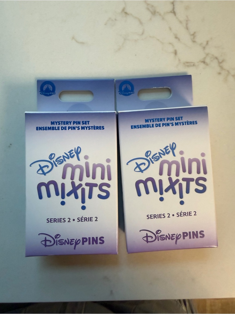 Disney Mini Mixits Series 2 Mystery Pin Set - Lavender/Purple